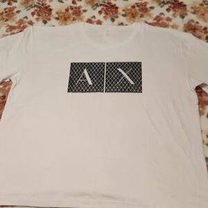 White Graphic Men's Tee